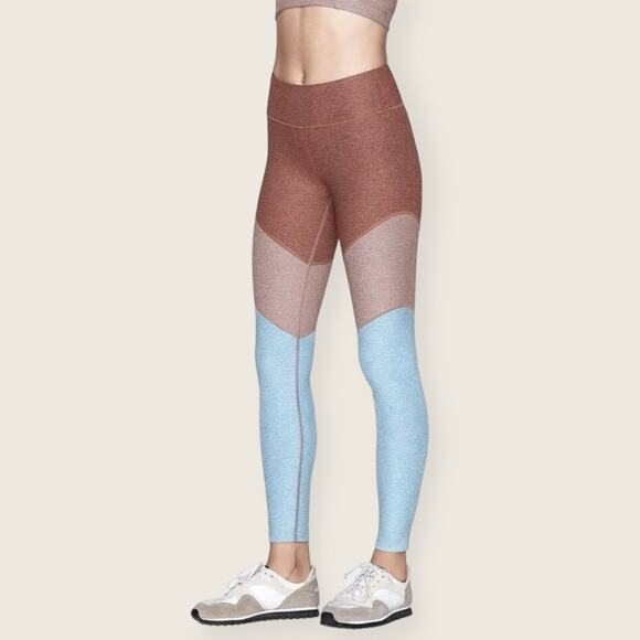 Outdoor Voices Leggings 7/8 Colorblock | Small | High Rise Athleisure Sporty - Picture 2 of 7
